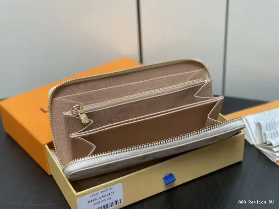 Aaa replica ru Portefeuille WALLET-19.5*10.5*2.5cm VUITTON LOUIS Zippy 0707